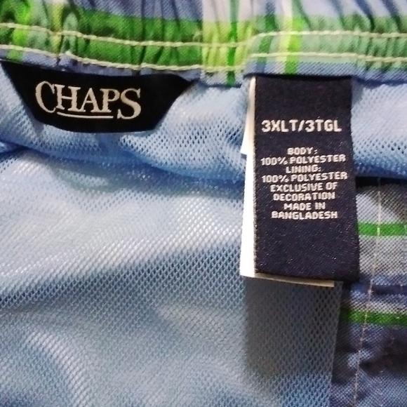 Chaps men's swim trunks size 3XLT - Picture 3 of 3